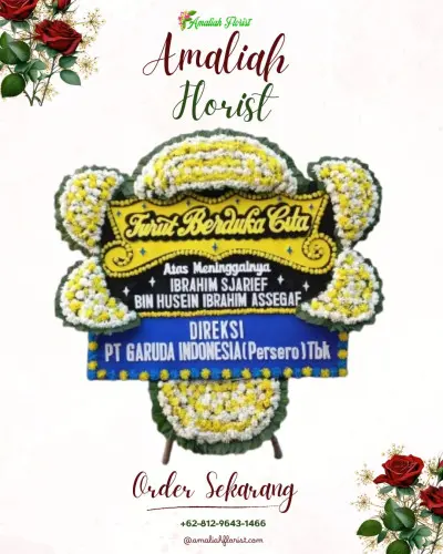 Papan Bunga Duka di Panawangan